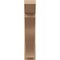 Ekena Millwork 8-in W x 36-in D x 36-in H Funston Slat Rough Cedar Woodgrain TimberThane Outlooker, Primed Tan OUTUR080X36X36FST24RCPR - alternate 2